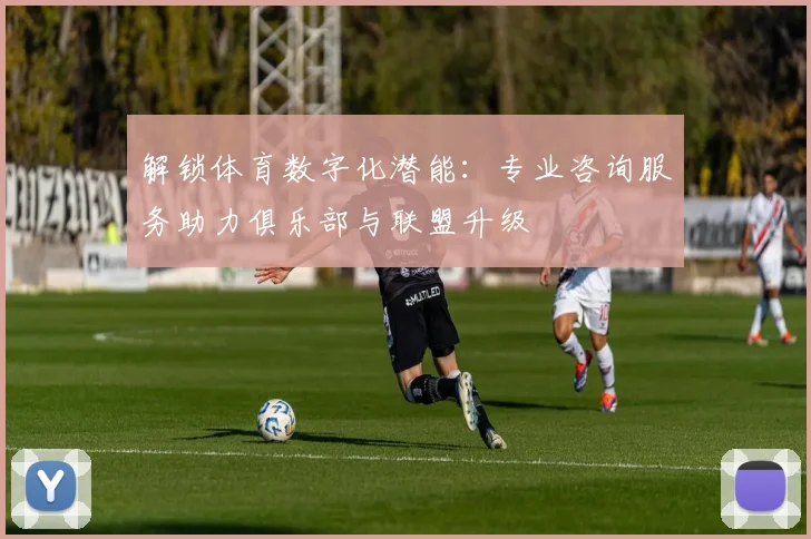 解锁体育数字化潜能：专业咨询服务助力俱乐部与联盟升级